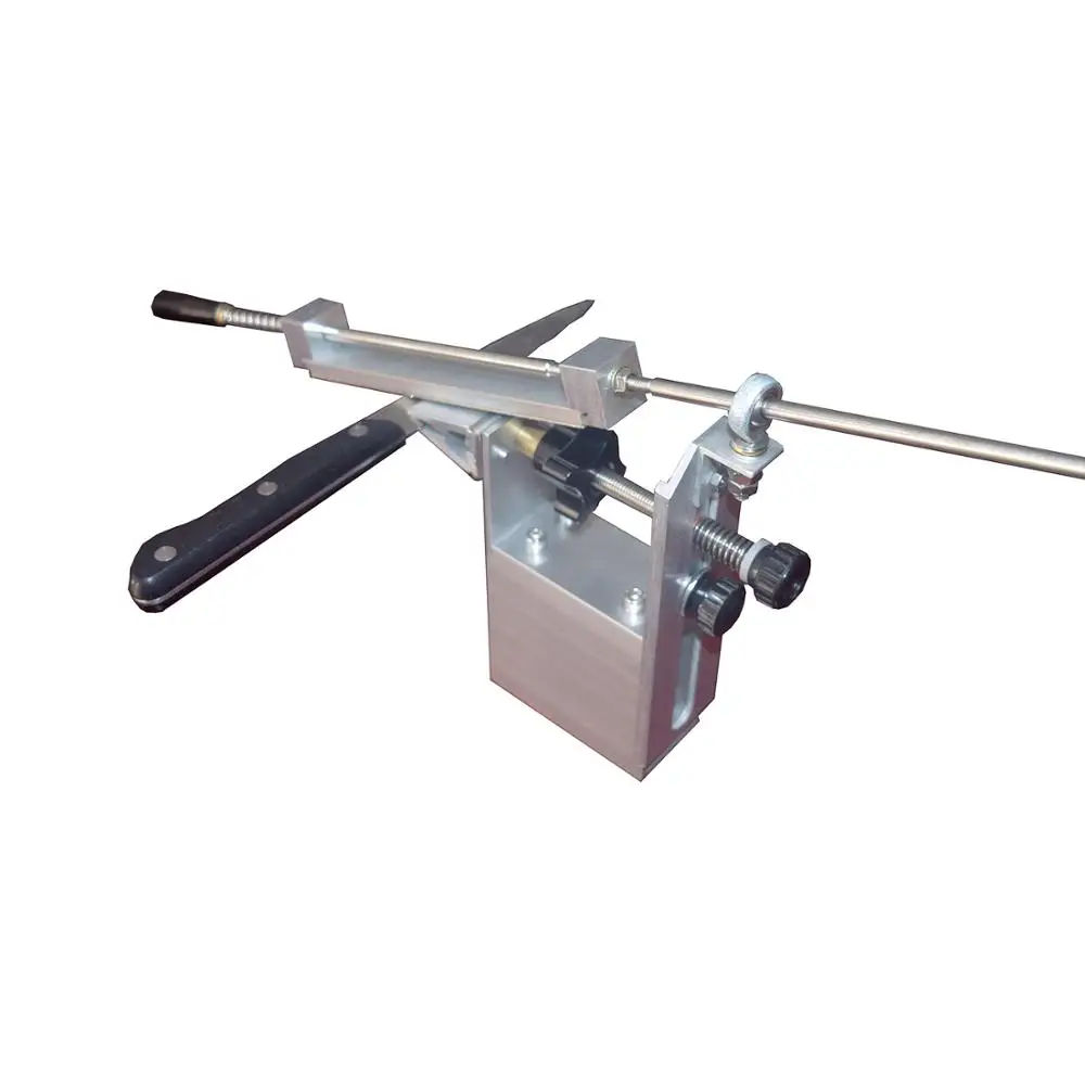 Comprar Afilador de cuchillos profesional Sistema de afilado 360 grados de rotación cuchillo Apex borde afilador de cuchillos aleación de aluminio
