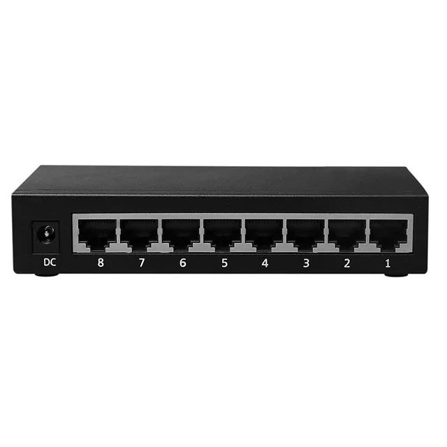 

DC5V/1A Good price for 8-port 10/100/1000M Unmanaged Ethernet Switch