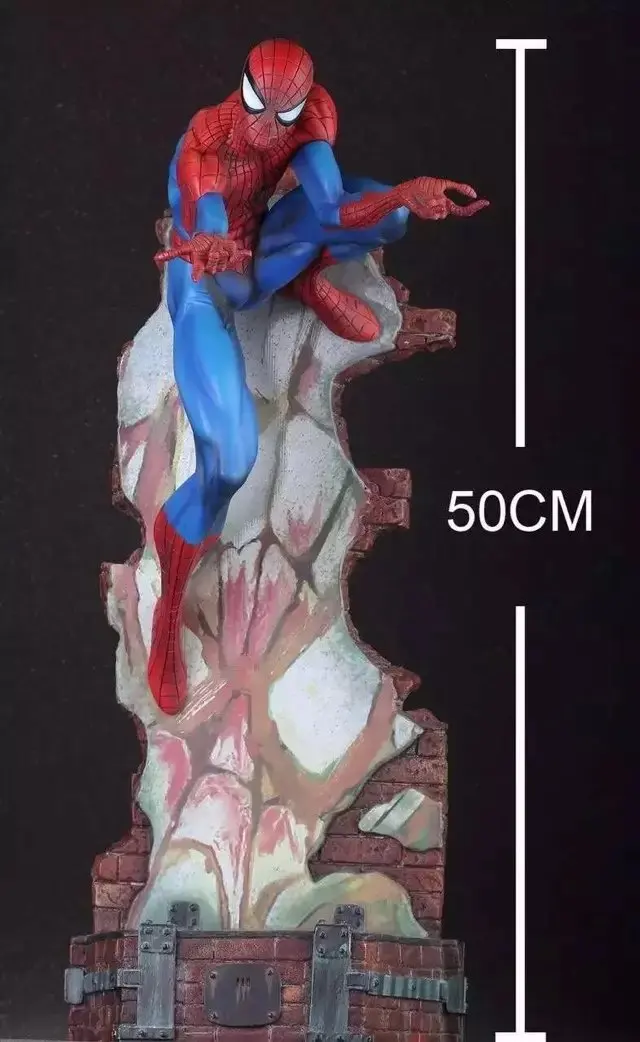 Crazy Toys The Amazing Spiderman 18/" Peter Paker Action Figurine Modèle Bleu