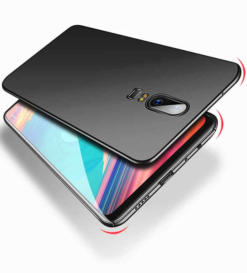 Oneplus 6 Hard Pc Case 1 + Ultra Thin Bumper Cover on One Plus Six A6000 Matte Coque 6.28 Inch Capa Fundas | Мобильные телефоны и