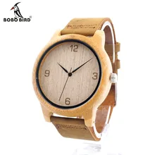 BOBO BIRD CaL09 Bamboo Wood Casual font b Watch b font for font b Men b
