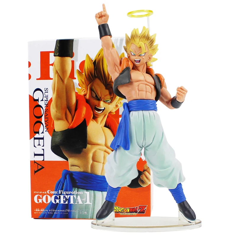 

21cm Dragon Ball Z Gogeta Super Saiyan Com Figuration Gogeta vol.1 PVC Action Figure Collectible Model Toy