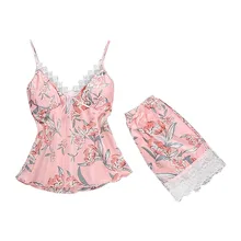 Лето, пляжный стиль, Милая Ночная рубашка с рисунком, ночная рубашка с открытыми плечами, элегантная женская одежда для сна