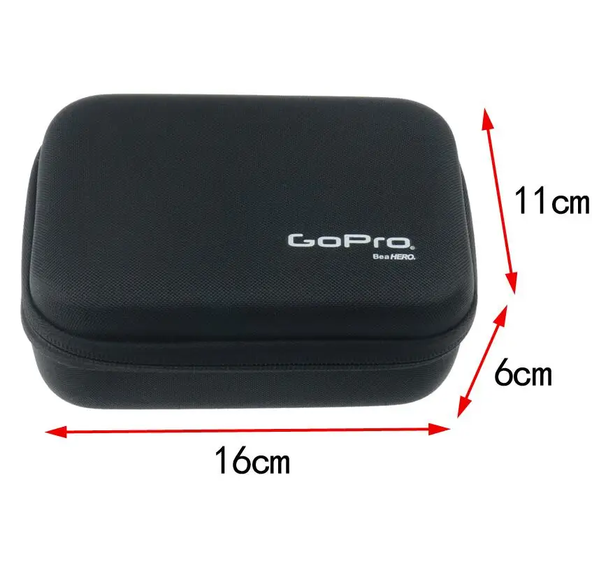 LBKAFA для Gopro 3 размера нейлон портативный ящик для хранения коллекция сумка чехол для GoPro Hero 7 6 5 4 3+ SJCAM SJ4000 SJ5000 SJ6 SJ7 YI