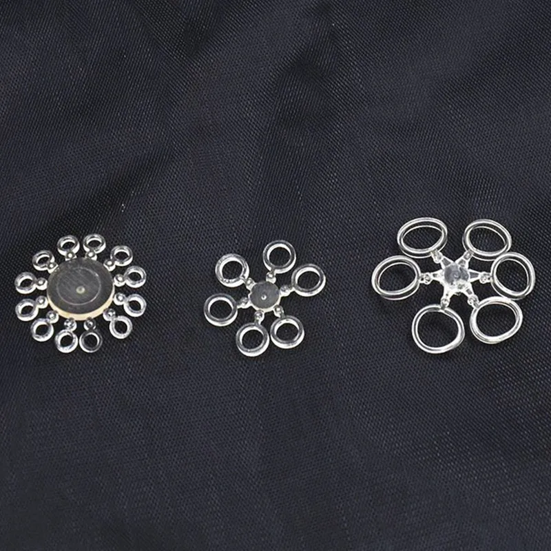 60 120Pcs Elastic Baits Bands Boilie Pellet Rubber Rings for Bait Carp Fishing Transparent Baitbands Stretcher 3mm 5mm 8mm (2)