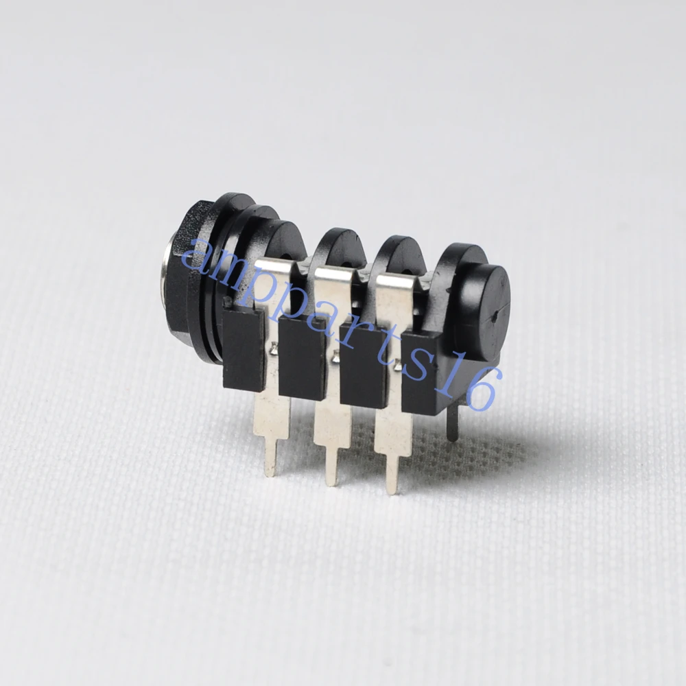 10 шт 1/4 &quotКлифф Телефон Джек 6 35 6pin PCB наушники аудио трубка Amp гитара стерео|jack stereo