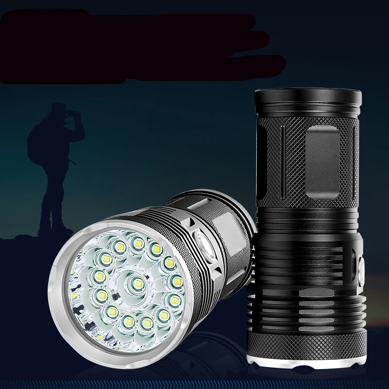 

Strong Light Aluminum Alloy Small Steel Cannon T6 Flashlight Long-range Outdoor Hunting High-power Portable LED Flashlight
