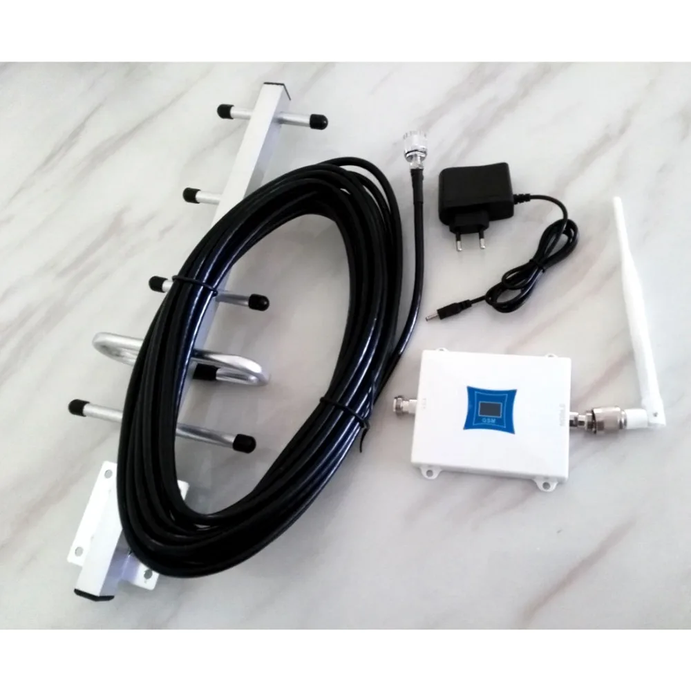 

2018 VOTK mobile phone GSM signal repeater GSM signal booster cell phone GSM 900MHZ signal amplifier with LCD display yagi