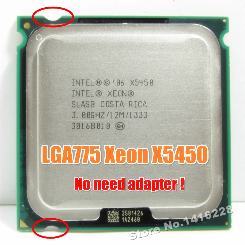 Xeon X5450 Processor 3.0Ghz 12Mb 1333Mhz Slbbe Slasb Werkt Op LGA775 Moederbord|core 2 quad|xeon x54502 quad - AliExpress