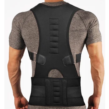 Upper Back Orthopedic Magnetic Improve Posture Corrector Brace Shoulder Back Lumbar Support Belt for Men Women Corrector Corsets