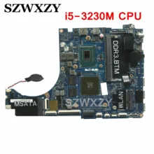 For Dell XPS 15 L521X Laptop Motherboard CN-0NM71J 0NM71J NM71J QBL00 LA-7852P With SR0WX I5-3230M HM77 Free Shipping