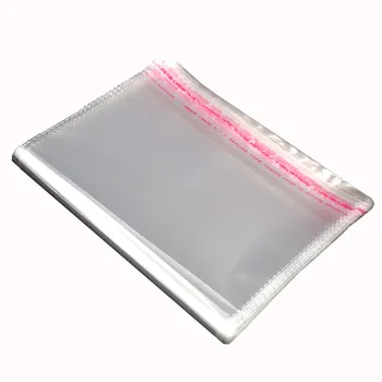 

100pcs/pack OPP Bags Plastic Self Adhesive Transparent Bags Jewelry Products Packaging Bags Gift Bags