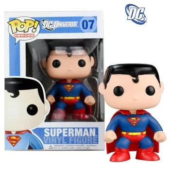

Original Funko pop DC Universe Comics Superman (Classic) #07 Super Heros Vinyl Figure Collectible Model Toy with Original box