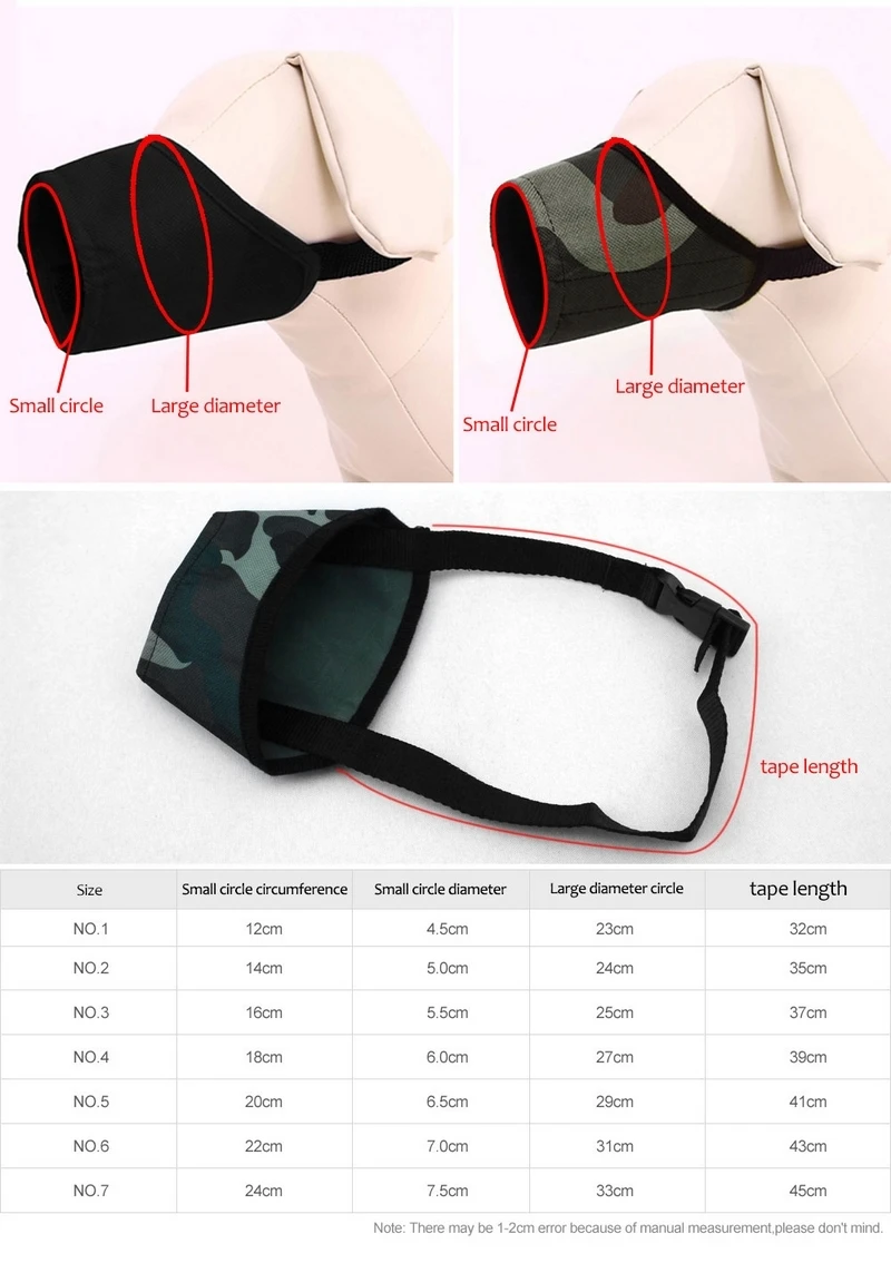 Adjustable Mesh Dog Mouth Muzzle Mast Bart Bite Mesh Mouth Muzzle Grooming Anti Bark Stop Chewing for Big Medium Smal Dogs (3)