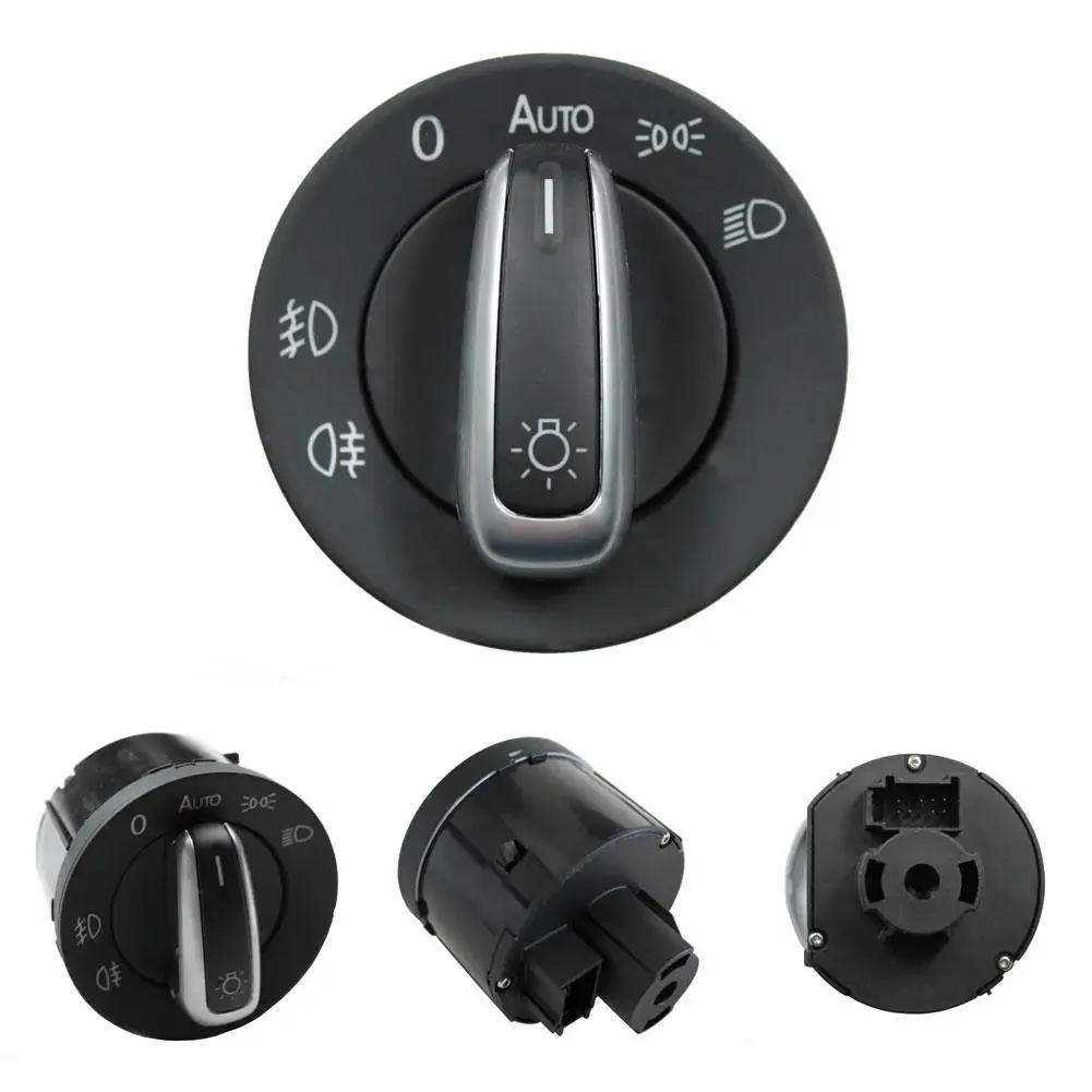 Portable Car Auto Headlight Switch Head Light for VW Passat Jetta Golf