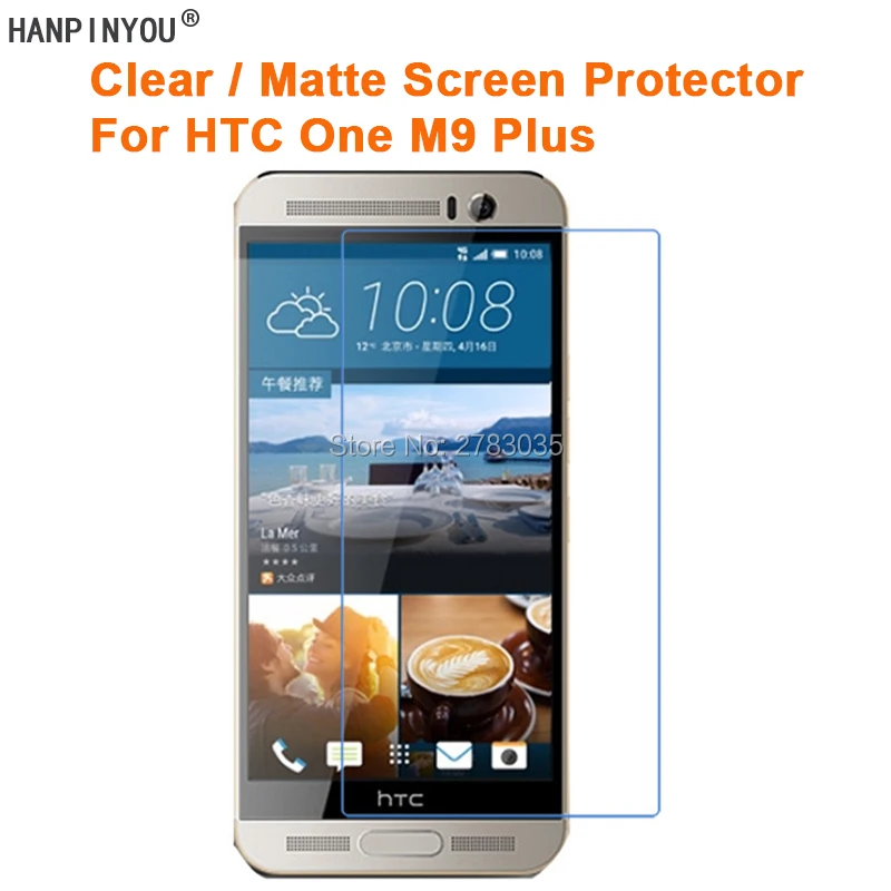 

New HD Clear / Anti-Glare Matte Screen Protector For HTC One M9 Plus M9+ 5.2" Protective Film Guard (Not Tempered Glass)