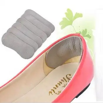 

5 Pairs Shoes Boots Back Heel Inserts Protector Insoles Pads Cushion Practical Useful Insoles Pain Relief Insert For Shoe Pads