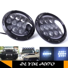 Хорошие новости! Сделано в Китае завод " Круглый светодио дный фары 105 Вт фар ip68 6000 К-7000 К хорошая цена светодио дный света для Jeep Грузовик