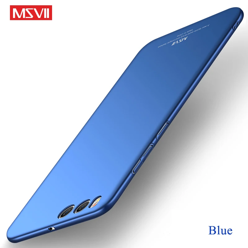 Msvii чехлы для Xiaomi mi Note 3 чехол-накладка на палец Тонкие Матовые чехлы Xiao mi Note 3 Чехол mi Note3 металлический автомобильный держатель 5,7" - Цвет: Blue