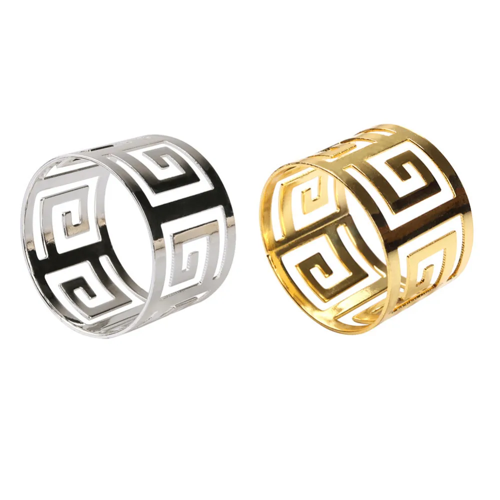 

1 Piece Serviette Rings Napkin Holder Western Dinner Towel Napkin Buckle Party Table Decorations