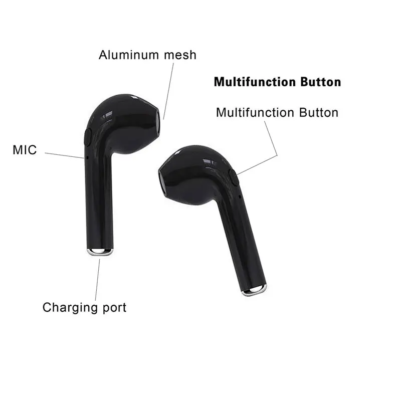 Миниатюрные беспроводные наушники вкладыши Bluetooth 4 1 спортивные стереонаушники