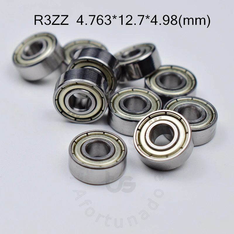 R3zz Lager 10 stücke 4.763*12.7*4.98(mm) versand kostenfrei Chromstahl Metall versiegelte mechanische Hoch geschwindigkeit ausrüstung steile