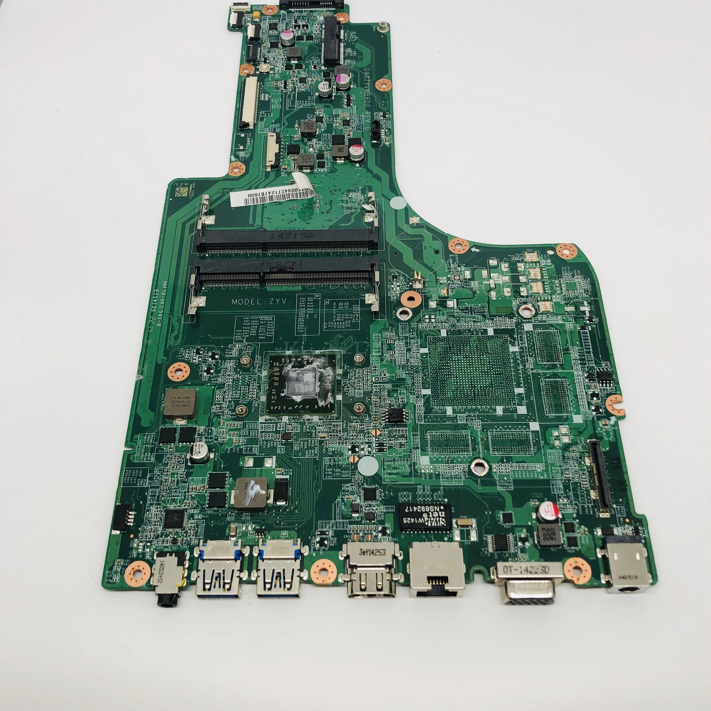 Finest  NBMND11001 NB.MND11.001 Laptop Motherboard For Acer aspire E5-721 MAIN BOARD DA0ZYVMB6D0 A6-6310 CP