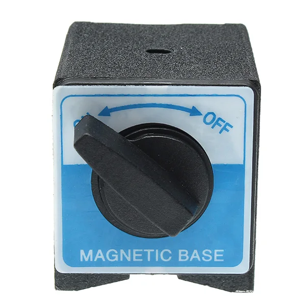 

1Pcs 60 x 50 x 55mm Magnetic Dial Indicator Base Holder Stand Dial Indicator gauge Base With Switch