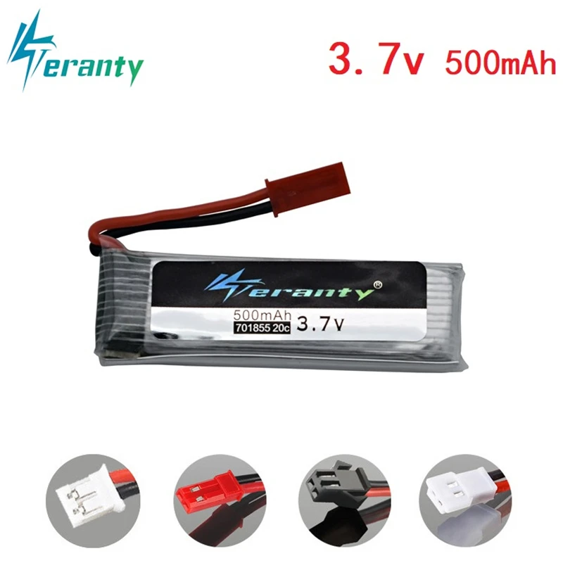 3,7 v 500mah литий-полимерный Батарея для Udi U815A U818A U819A L6052 L6036 V212 V222 H07 для H37 V929 V959 V930 V966 V977 X20 Батарея 701855