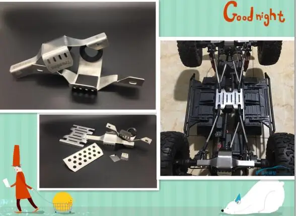 Защитный мост для пассажиров KM2 TH2 1/8 RC HRAXXAS 4X4 ROCK CRALWER TRUCK Wrangler | Игрушки и хобби