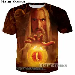 PLstar Cosmos новый сексуальный глаз Саурона футболка 3D модный принт футболка Темный Властелин колец Женская Мужская футболка Топы