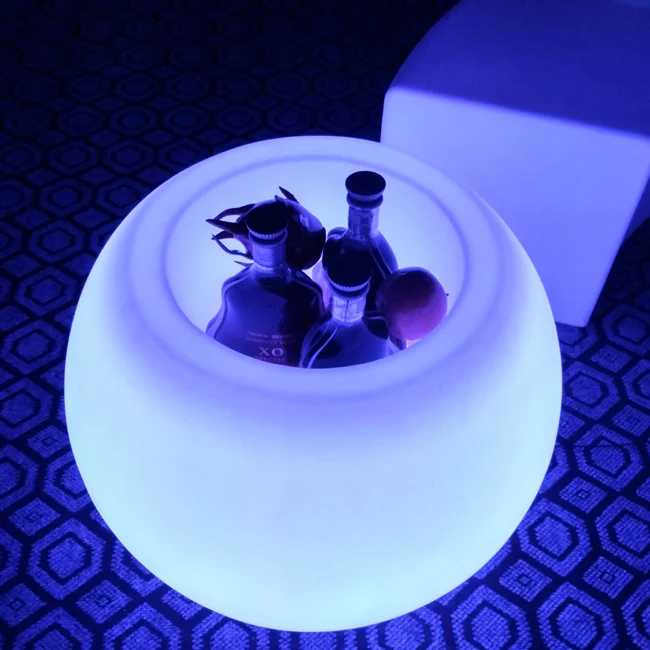

LED Wine Buckets Glowing Flower Planter Pot RGBW Lighting Lamp with 24 keys remote control free shipping 10pcs/Lot