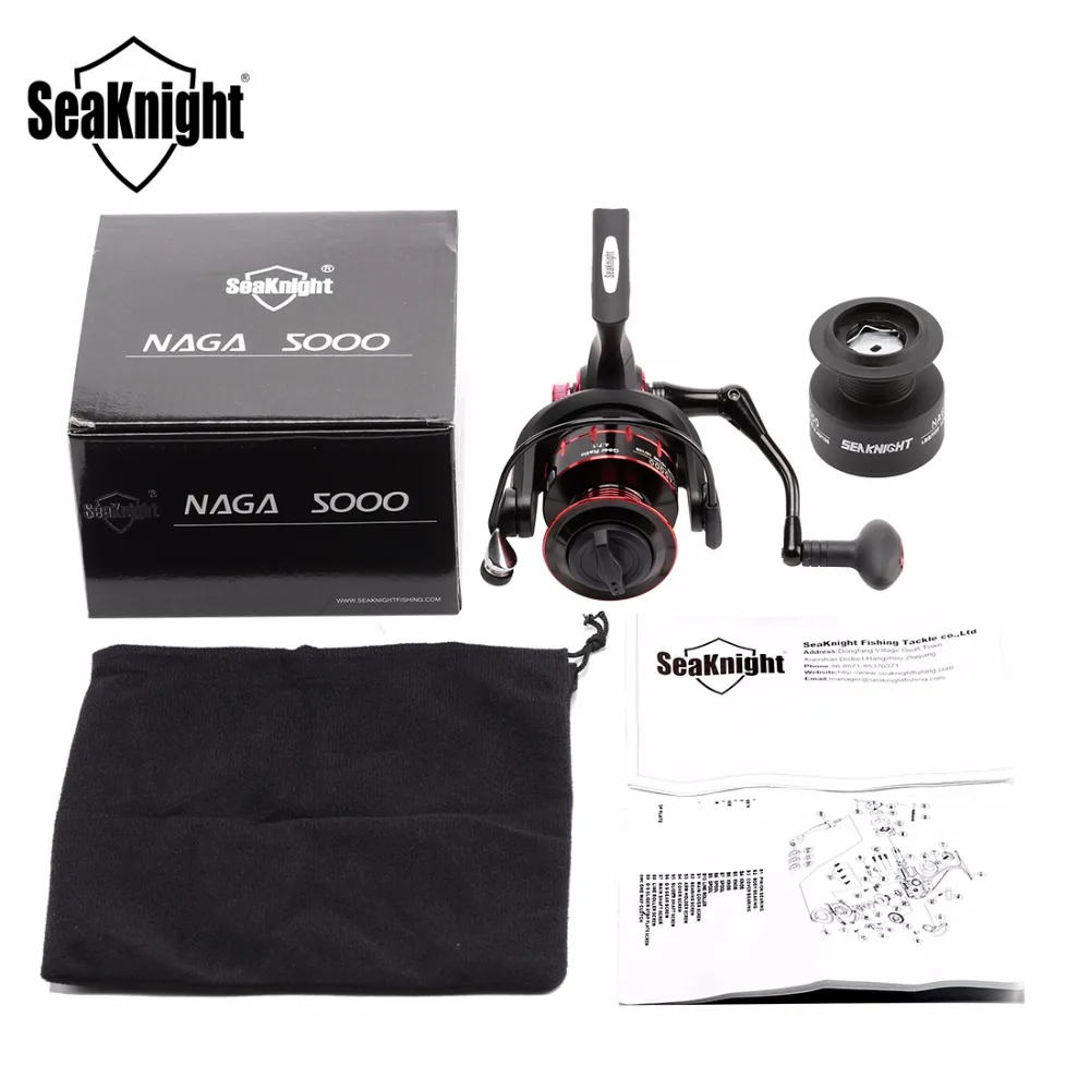 Купить seaknight спиннинг naga 7.5 кг 11bb 5.2: 1/4. 7:1 + бесплатный ...