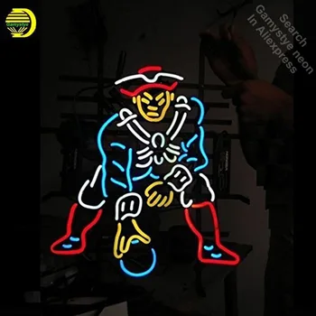 

Neon Sign for Sports Teams NEPs neon bulb Sign Man Neon lights Sign glass Tube Iconic Bulbs Bright lamp WITH Custom Brand LOGO