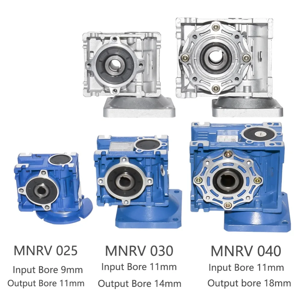 

NMRV 025 030 040 Gearbox Reducer Ratio 1/5/7.5/10/15/20/25/30/40/50/60/80/100