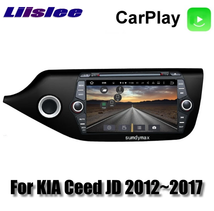 For KIA Ceed Cee'd JD 2012~2017 Car Multimedia TV DVD GPS Radio Carplay Original Style Navigation Liislee Advanced Navi 5