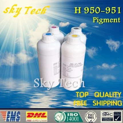 

1L*4 Pigment refill ink Specialized suit for Hp 950 951 , high speed water proof refill ink suit for HP 8100 8600 8610 8620 8630