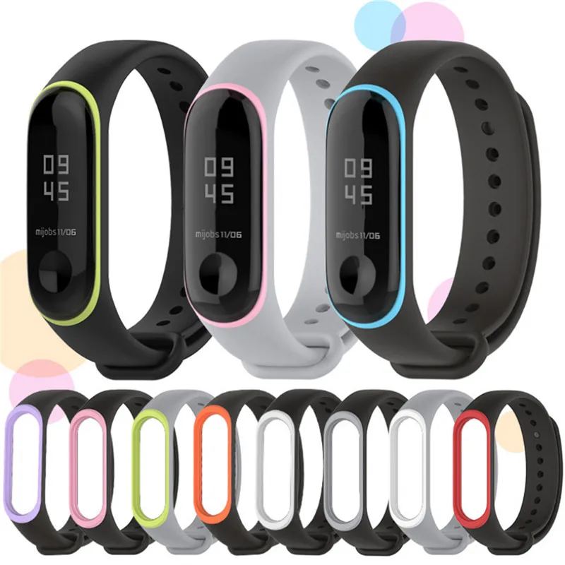 

Smart Bracelet Replacement Strap for Xiaomi Mi Band 3 Sport Waterproof Wristband Strap Silicone Smart Band Strap Accessories