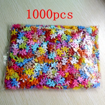 

Hot mix color 1000pcs/bag wholesale sales 2 hole plastic characters shape button scrapbook wedding decoration accessories 2221
