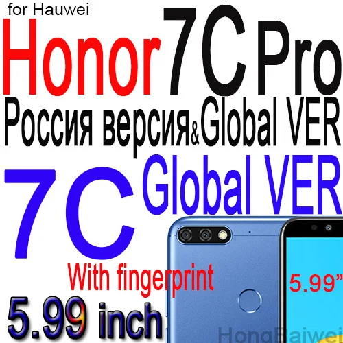 Кожаный чехол с откидной крышкой для Huawei P Smart/Honor 8X 6A 6C 6X 7A 7X 7C Pro 8 9 5A P9 P8 lite mini P10 20 Y5 Y6 Y7 Prime чехол - Цвет: Honor 7C Pro Russia