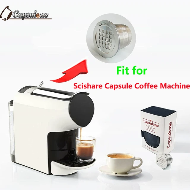 Capsulone STAINLESS STEEL Metal Capsule Compatible Nespresso Machine  Refillable Reusable capsule/gift - AliExpress