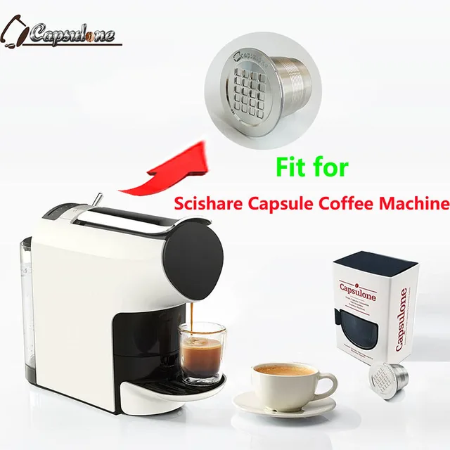 Best Offers capsulone STAINLESS STEEL Metal Capsule Compatible for Scishare Machine  Refillable Reusable coffee capsule/gift 