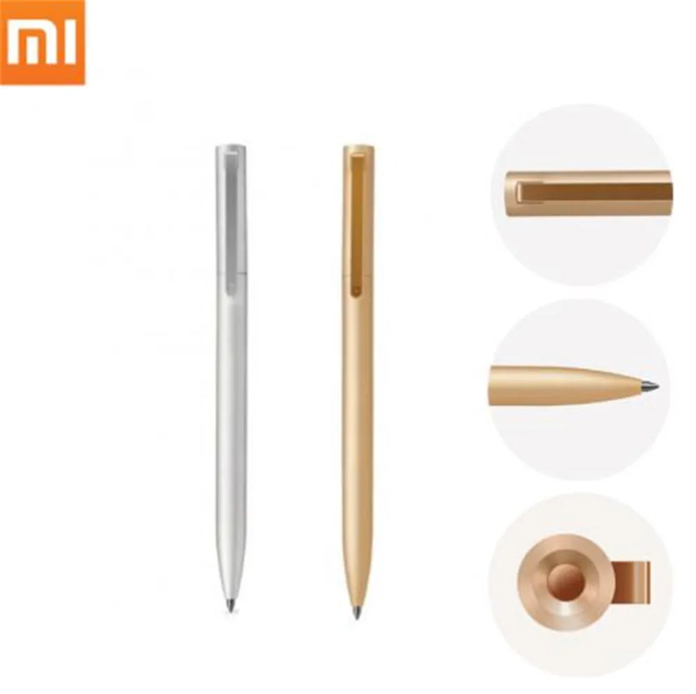 Оригинальные ручки для подписей Xiaomi Mijia металлические 9 5 мм PREMEC гладкие сменные