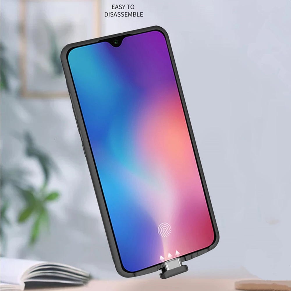 NTSPACE Extenal Battery Charger Cases For Xiaomi Mi 9 SE Battery Case 6500mAh Ultra Slim Portable Power Bank Pack Charging Cover