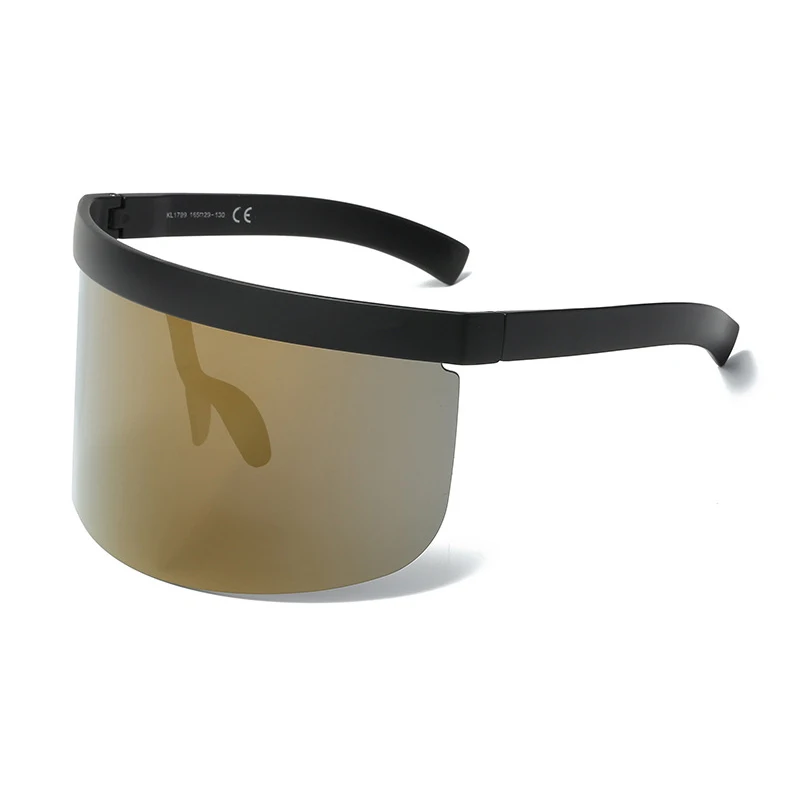 Модные солнцезащитные очки, женские, мужские, Ovesized, роскошные, брендовые, дизайнерские, маска, очки, солнцезащитные очки для женщин, большая оправа, Oculos de sol RS581 - Цвет линз: RS581 C8