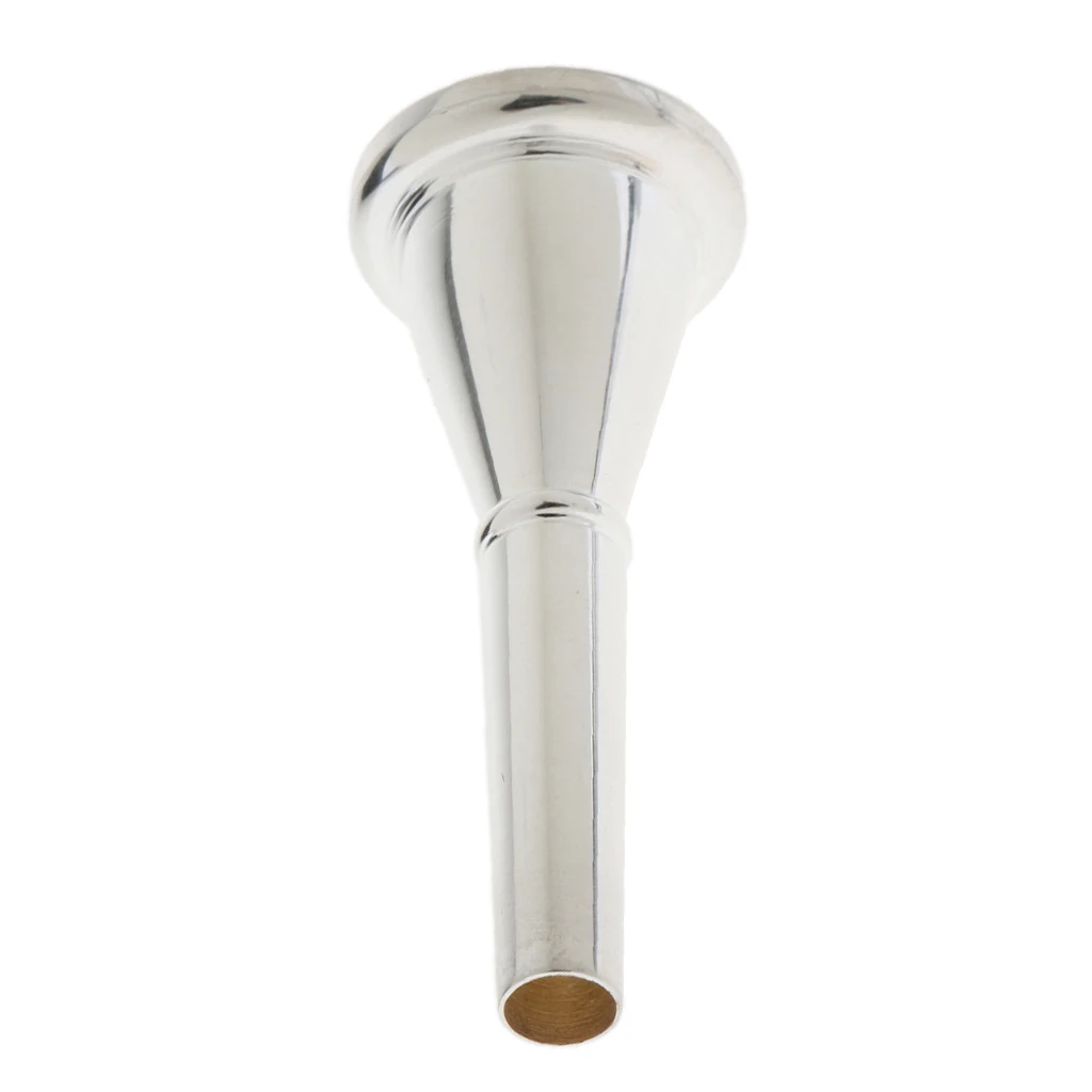 Professional Metal Trombone French Horn Mouthpiece for Brass Instrument Replacement Parts