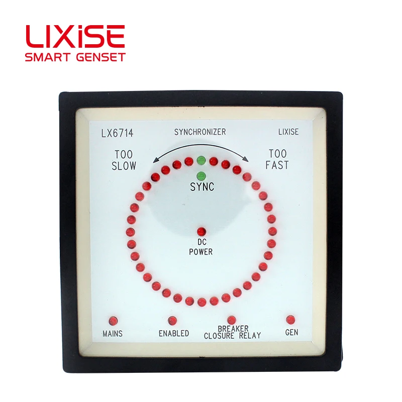 Измеритель синхронизатора генератора LIXiSE 6714+|synchroscope meter|generator meter |
