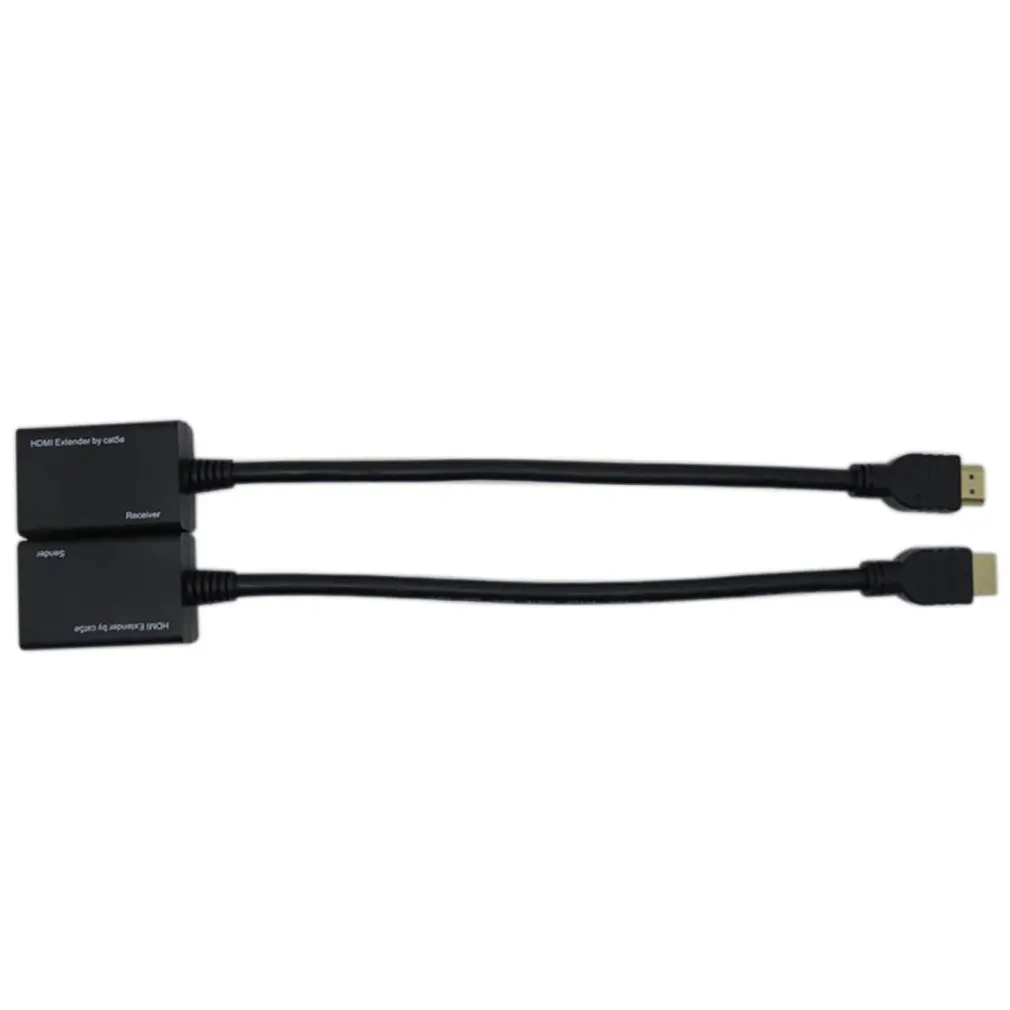 Набор HDMI, Овер-RJ45 CAT5e CAT6 UTP LAN Ethernet удлинитель повторитель 1080 P УДЛИНИТЕЛЬ