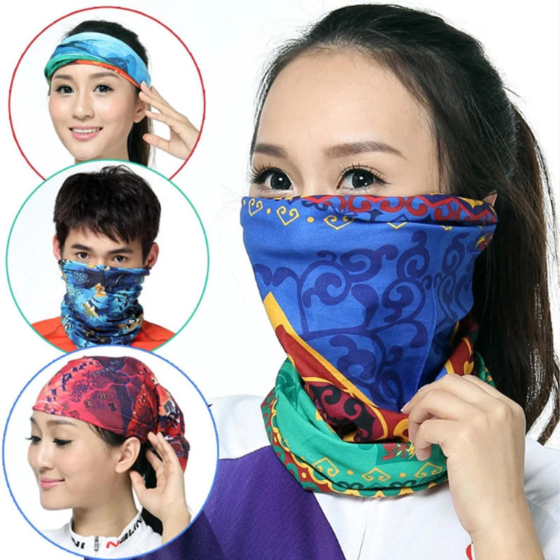Открытый спортивный головной платок маска для горного велосипеда повязка для езды волшебный платок маска ветрозащитный головной платок маска для улицы УФ Защита