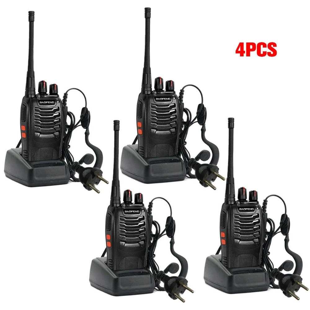 long range walkie talkies with earpiece